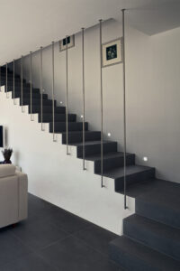 applique murale encastrée ronde pour escalier et couloir