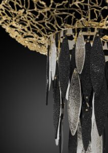 Lustre design verre de murano italien luminaire de luxe Luxury Lighting Fribourg Suisse